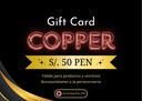 Tarjeta de regalo Copper 50PEN