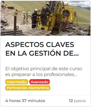 ASPECTOS CLAVES EN LA GESTIÓN DE PROYECTOS DE PERFORACIÓN DIAMANTINA