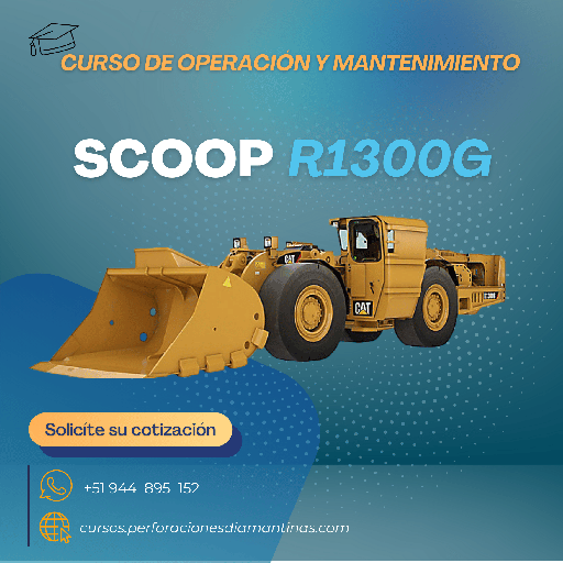 OPERACIÓN DE SCOOP R1300G