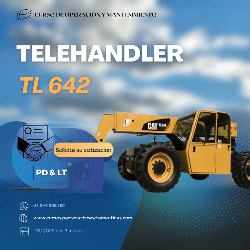 OPERACIÓN DE TELEHANDLER TL 642