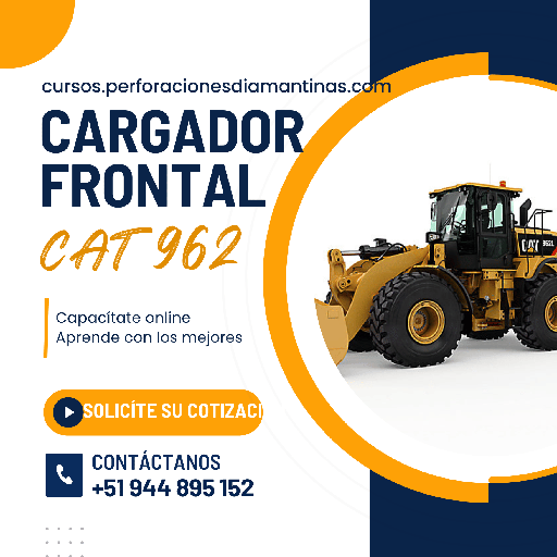 OPERACIÓN DE CARGADOR FRONTAL CAT 962H